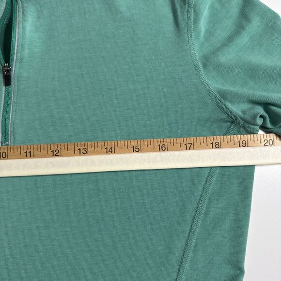 Carhartt Medium Quarter-Zip Force Green Pullover Women’s M 1/4 Zip Mock Neck - Picture 5 of 7